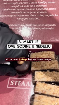 Slatki poklon za 8. mart